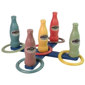 Gra Zręcznościowa Rzut Obręczą Butelki z Punktami