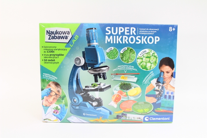 Zestaw Naukowa Zabawa Super Mikroskop Clementoni 5