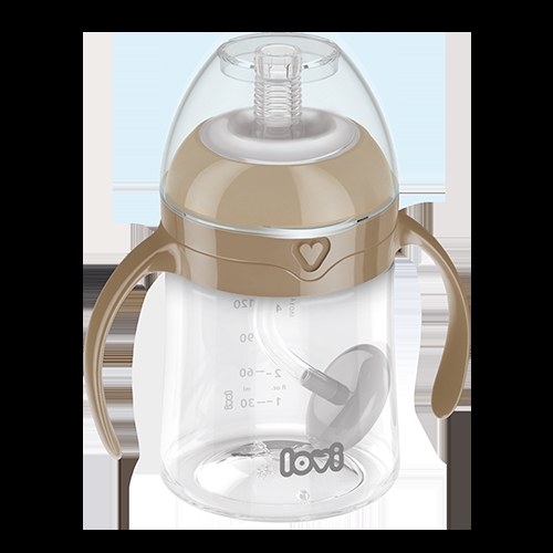 LOVI KUBEK Z OBCIĄŻONĄ SŁOMKĄ 150 BROWN 35/363