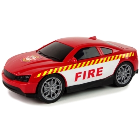 Zestaw Pojazdów Helikopter Auto Straż Pożarna Dźwi