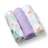 BABYONO PIELUCHY BABMUS FIOLET 3-PAK 397/08