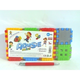 KLOCKI KONSTRYKCYJNE ADUSIE MINI - 48 ELEMENTÓW