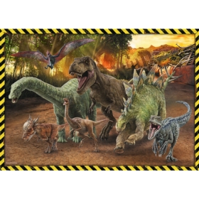 TREFL PUZZLE 200 DINOZAURY PARK JURAJSKI 13287