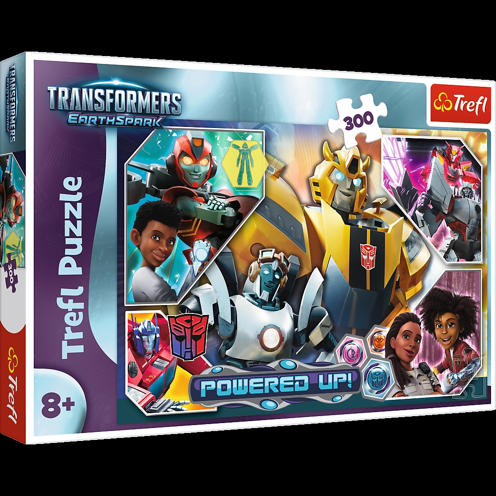 Puzzle - 300 - W świecie Transformers - Hasbro Tra