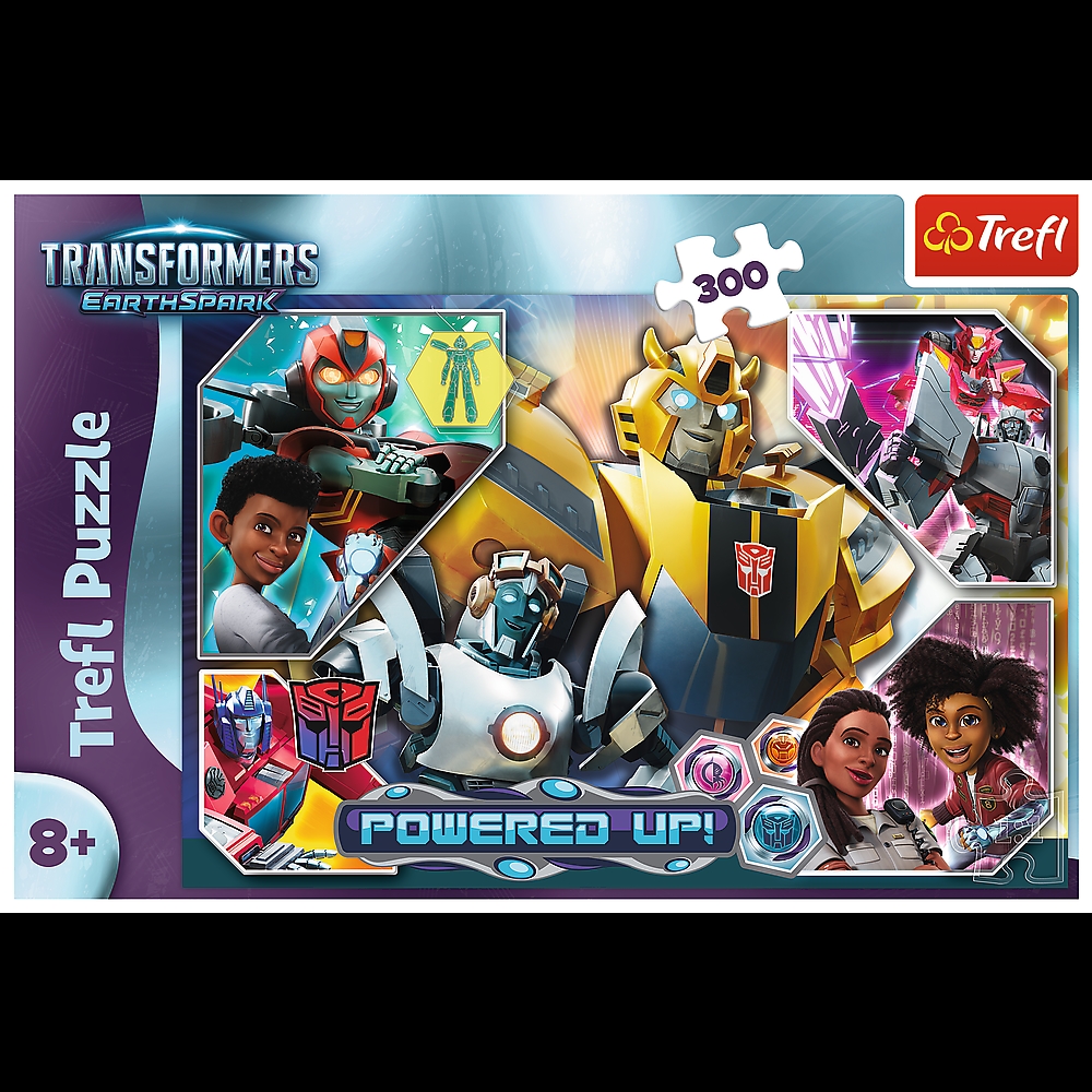 Puzzle - 300 - W świecie Transformers - Hasbro Tra