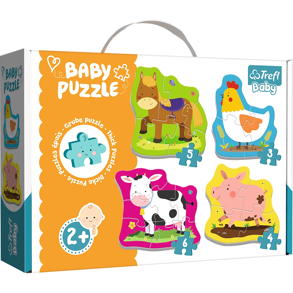 Puzzle - Baby Classic - Na farmie