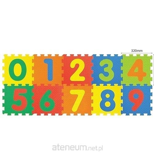 SMILY PLAY MATA PIANKOWA CYFRY
