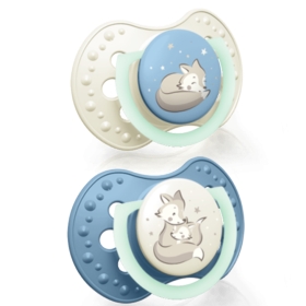 LOVI SMOCZEK SILIKONOWY 3-6M NIGHT&DAY BOY 22/914