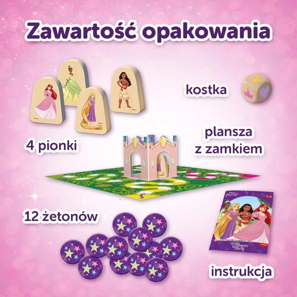 THE PRINCESS PARTY - GRA PLANSZOWA - DISNEY