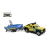 Auto z łodzią 29cm św/dźw 510217 70613