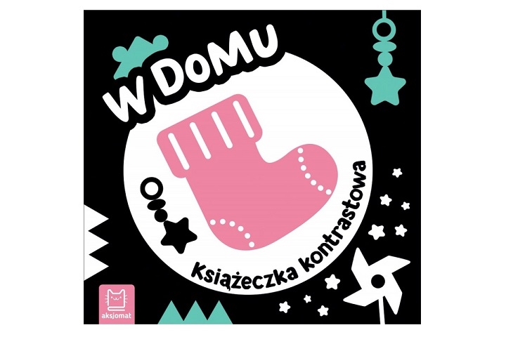 KSIĄŻECZKA KONTRASTOWA W DOMU