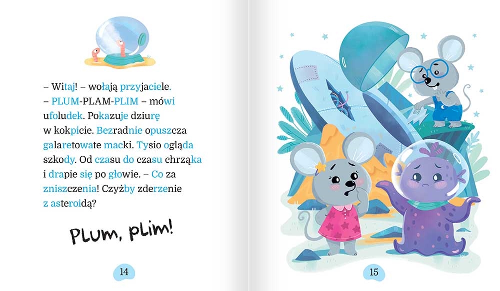 UCZĘ SIĘ CZYTAĆ. GOŚĆ Z KOSMOSU