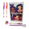 *****Rainbow High notatnik zestaw 90-0018 32038**