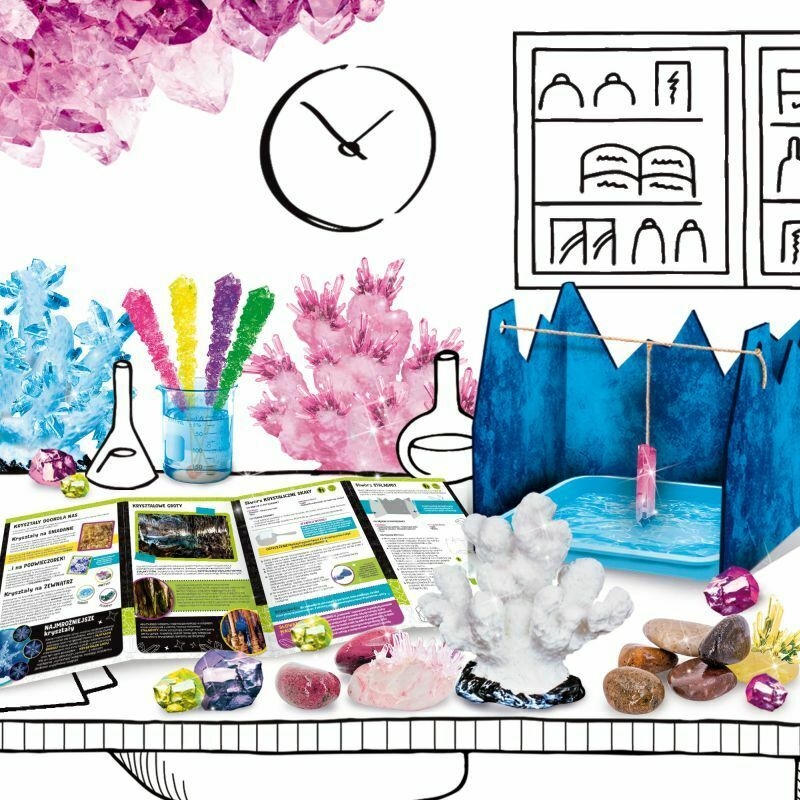 LISCIANI I'M GENIUS NAUKA O KRYSZTAŁACH