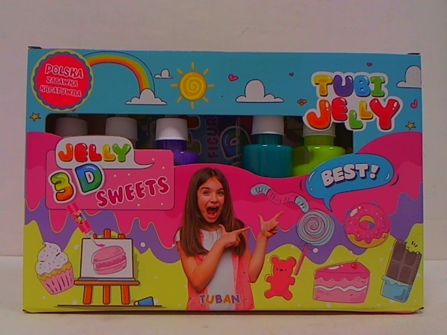 TUBAN zestaw Tubi Jelly 6kol Słodycze TU3323 33231
