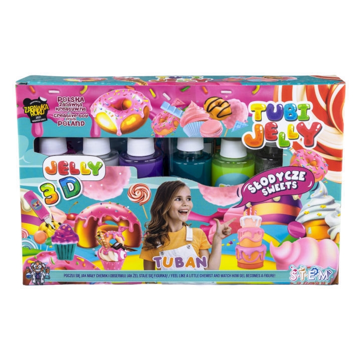 TUBAN zestaw Tubi Jelly 6kol Słodycze TU3323 33231