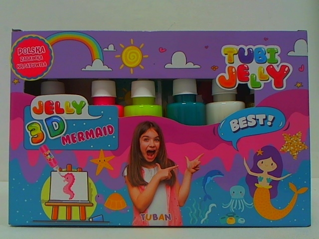 TUBAN zestaw Tubi Jelly 6kol Syrenka TU3322 33224