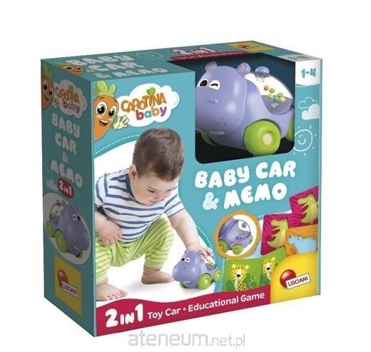 LISCIANI CAROTINA BABY HIPOPOTAM SAMOCHODZIK