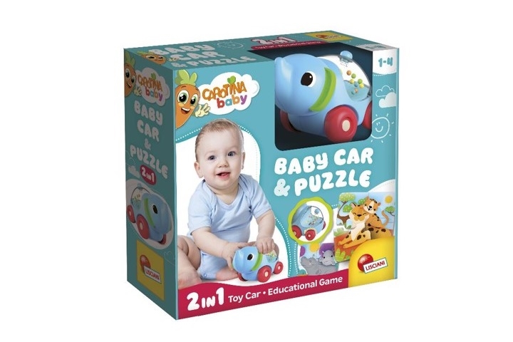 LISCIANI CAROTINA BABY SŁOŃ SAMOCHODZIK