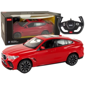 Auto R/C Bmw X6 M 1:14 Rastar Czerwone