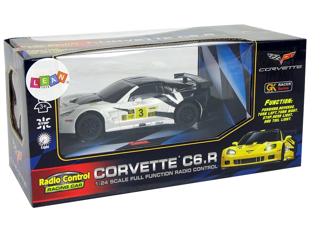 Auto Sportowe Wyścigowe  R/C 1:24 Corvette C6.R Bi