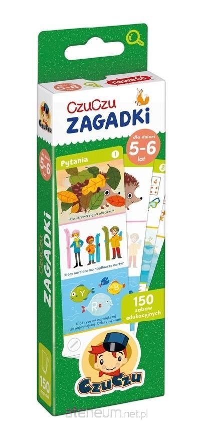 CZUCZU ZAGADKI DLA DZIECKI  W WIEKU 5-6 LAT