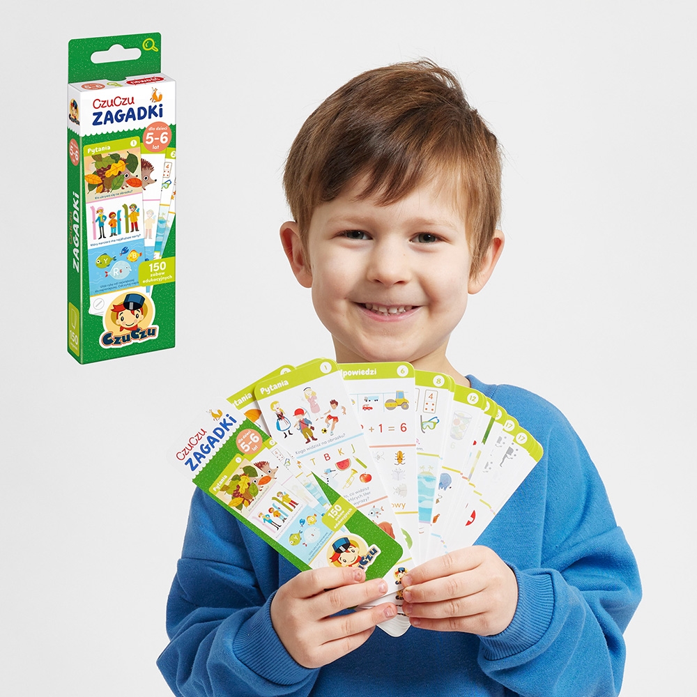 CZUCZU ZAGADKI DLA DZIECKI  W WIEKU 5-6 LAT