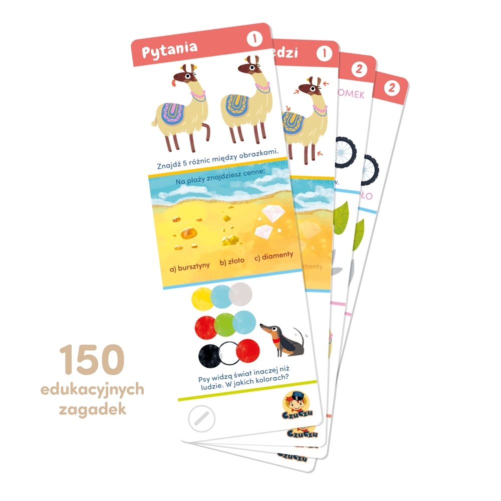 CZUCZU ZAGADKI DLA DZIECKI  W WIEKU 6-7 LAT