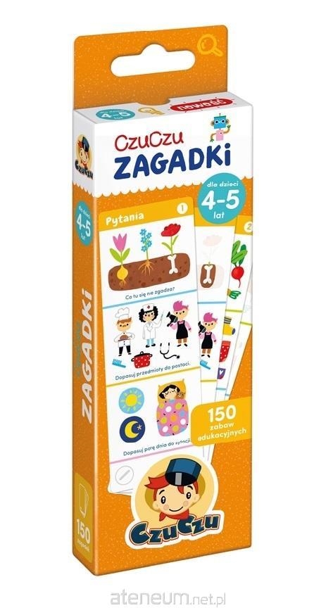 CZUCZU ZAGADKI DLA DZIECKI  W WIEKU 4-5 LAT