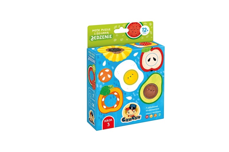 CZUCZU MOJE PUZZLE Z DZIURKĄ JEDZENIE