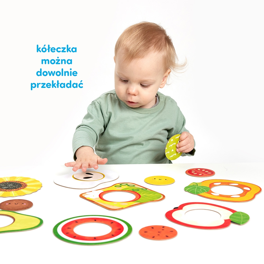CZUCZU MOJE PUZZLE Z DZIURKĄ JEDZENIE