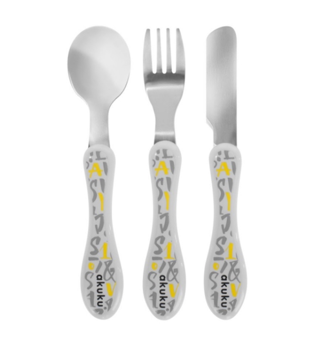 AKUKU SZTUĆCE METALOWE 3 SZT