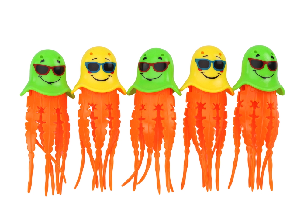 Zabawki do Kąpieli Zestaw Do Nurkowania Meduzy 6 S