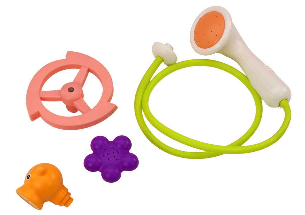 Zabawka Do Kąpieli Wieloryb 3 Końcówki Pomarańczow