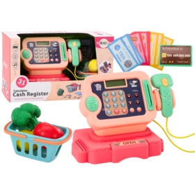 Kasa Fiskalna Nauka Liczenia Monety Koszyk Światła