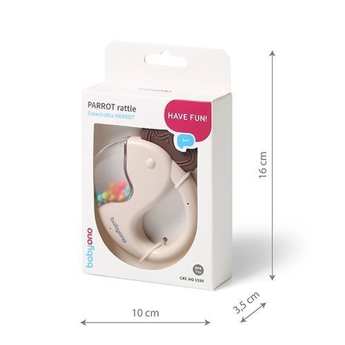 BABYONO GRZECHOTKA PAPUGA