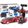 Samochód- Robot Transformacja R/C 1:10 Czerwony St