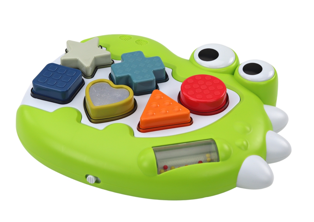 Sorter Dinozaur Sensoryczny Grający Melodie Układa