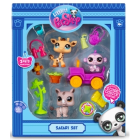LITTLEST PET SHOP ZESTAW SAFARI