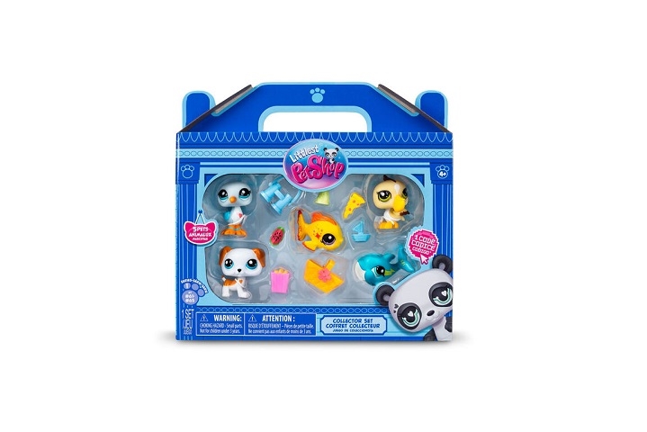 LITTLEST PET SHOP ZESTAW PLAŻA 5 FIGUREK
