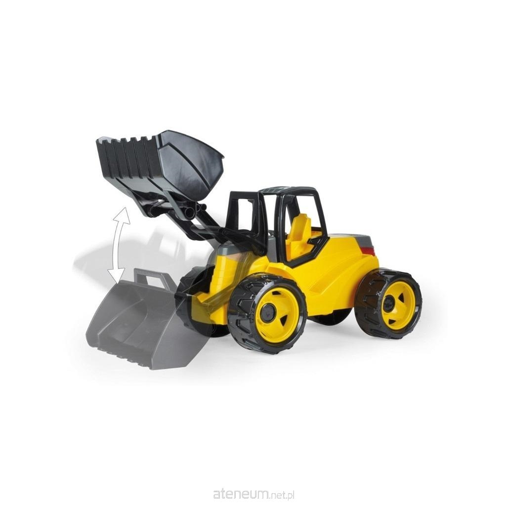 LENA BULDOŻER NOWOCZESNY CZARNO- ŻÓŁTY