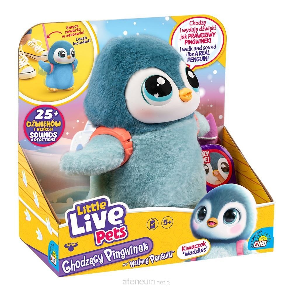 COBI LITTLE LIVE PETS Chodzący pingwinek 26535