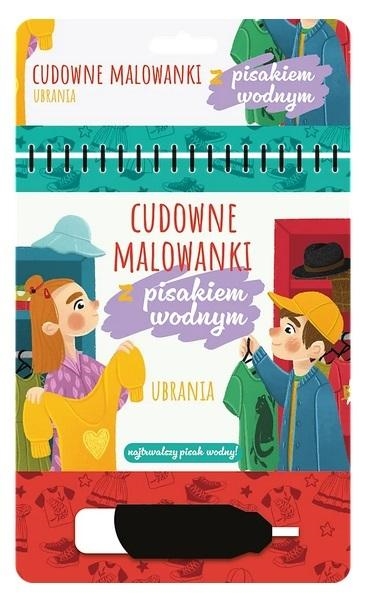 *****Malowanka z pisakiem wodnym Ubrania Ks97672