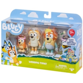 BLUEY FIGURKI WESELE WUJKA