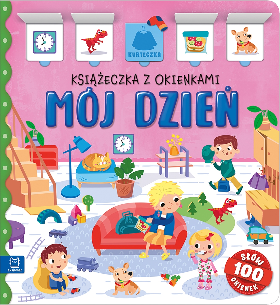 KSIĄŻECZKA Z OKIENKAMI MÓJ DZIEŃ