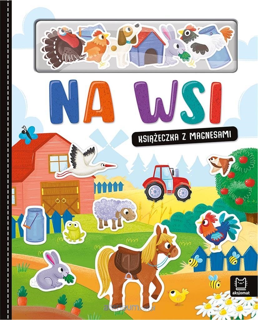 KSIĄŻECZKA Z MAGNESAMI NA WSI