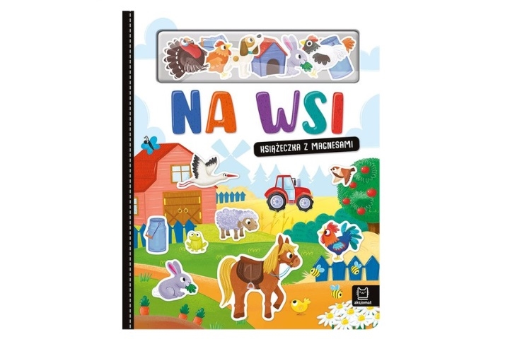 KSIĄŻECZKA Z MAGNESAMI NA WSI