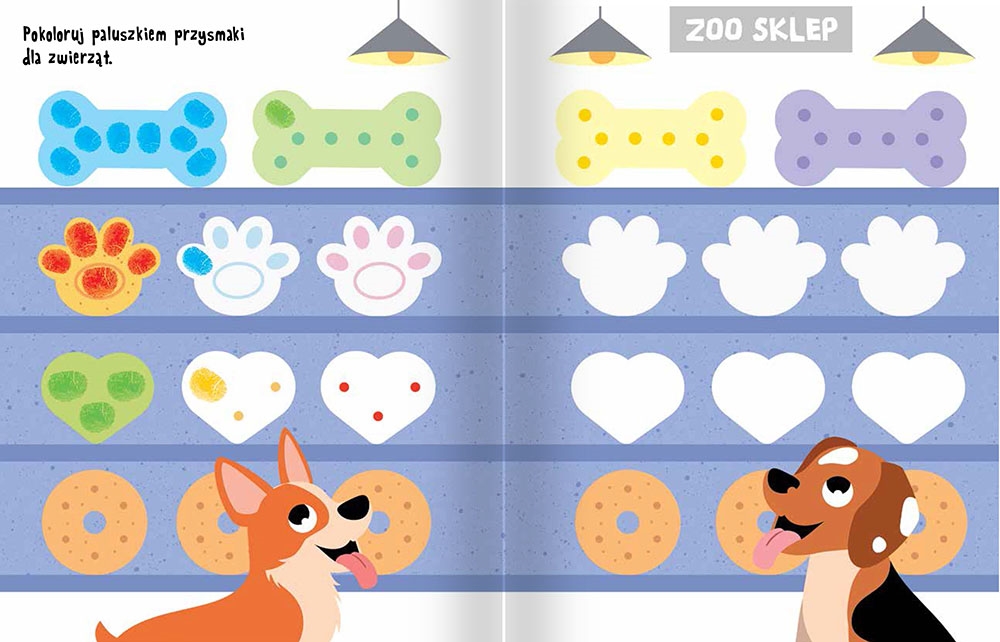 PALUSZKOWE MALOWANKI ZWIERZĘTA