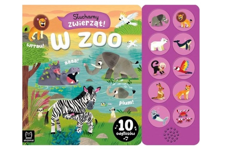 Słuchamy zwierząt! W ZOO 10 odgłosów 38146