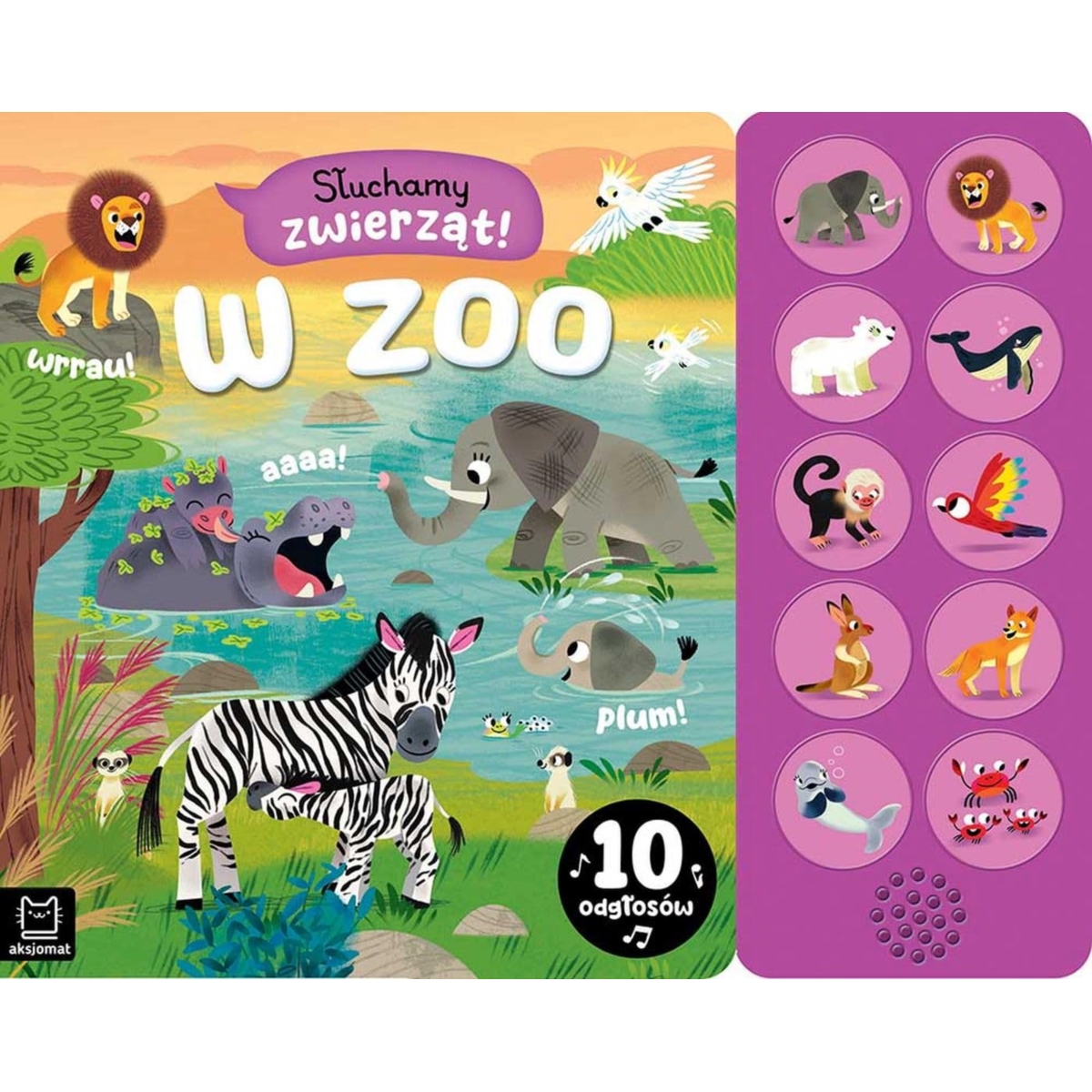 Słuchamy zwierząt! W ZOO 10 odgłosów 38146